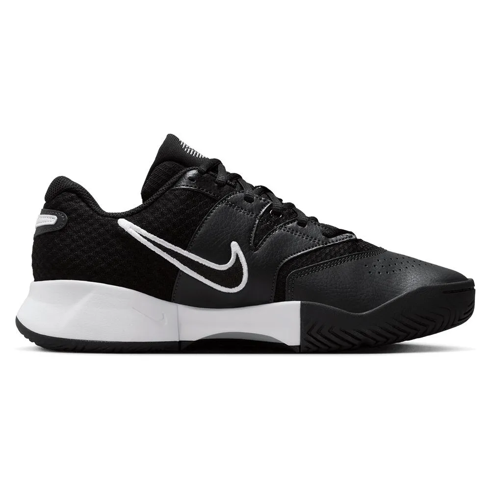 Women's Court Lite 4 Tennis Shoes Black and White